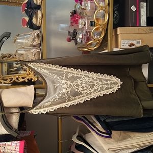 NWOT Bobeau- Silky Satin Lace Camisole